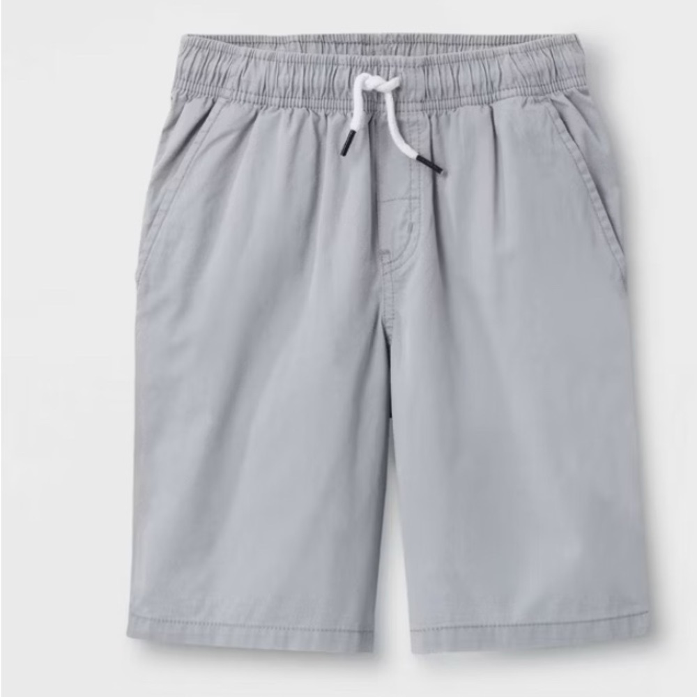 Cat & Jack Light Gray Boys Shorts